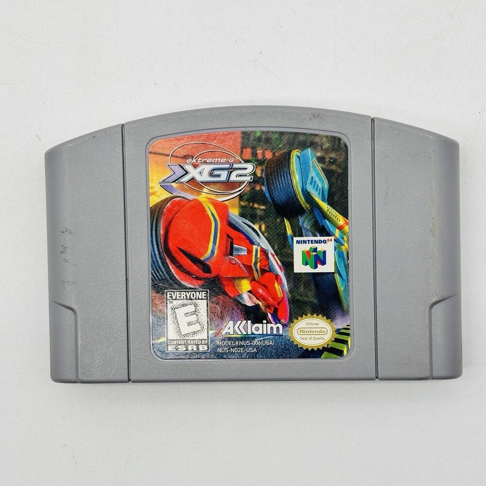Extreme XG2 Racing Nintendo 64 N64 Authentic Cleaned Tested Works - Picture 11 of 11